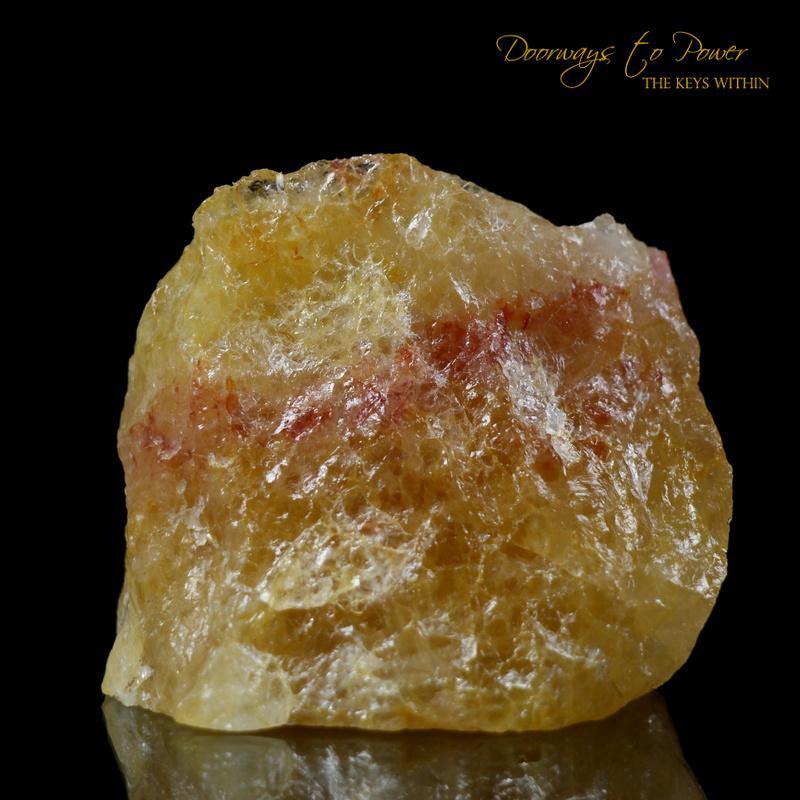 Himalaya Red Gold Azeztulite Crystal 