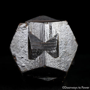 Pyrite Iron-Cross Twin Crystal 