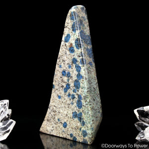 K2-Stone Azure Himalayan Crystal Altar Stone