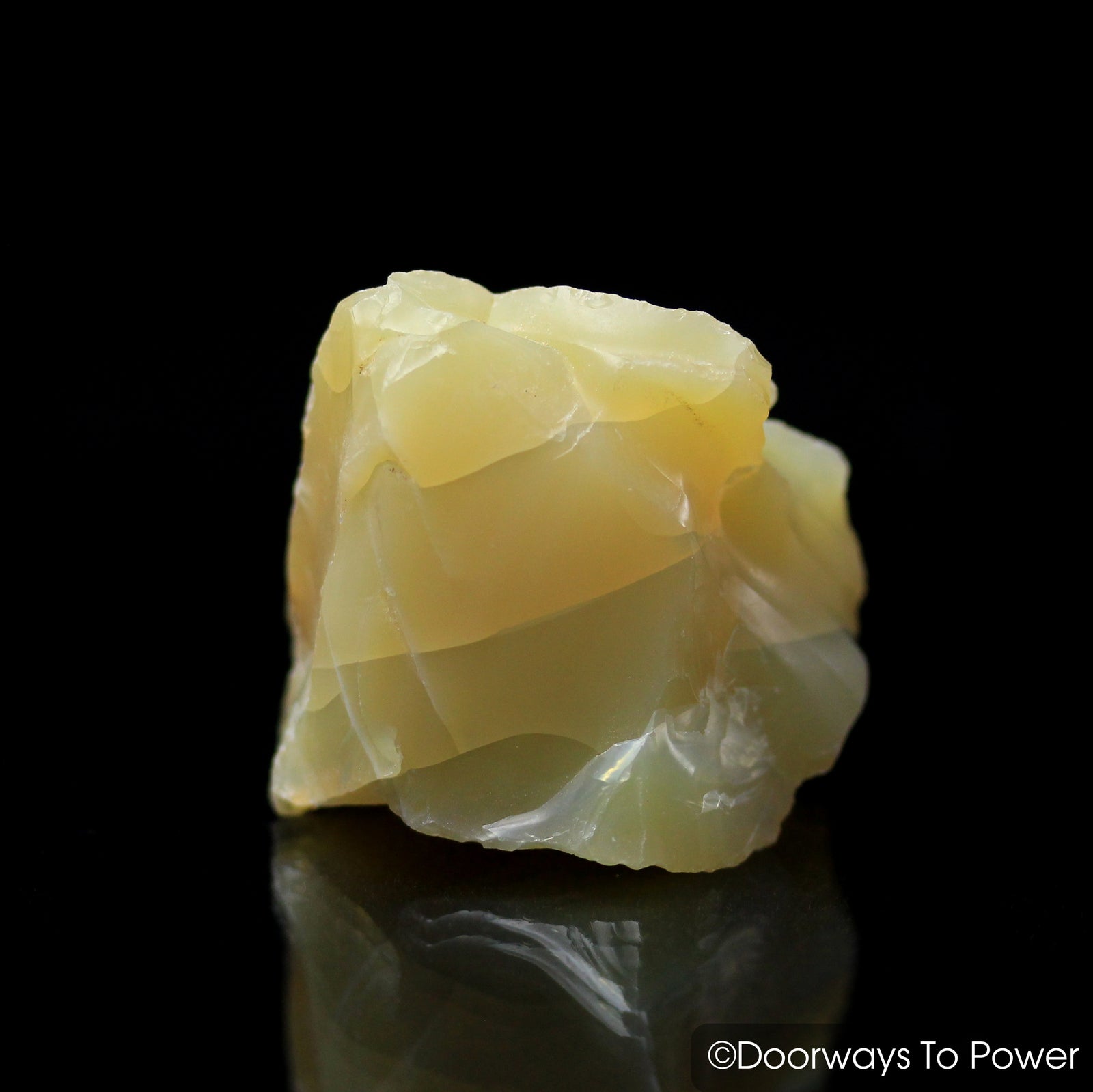 Lemurian Golden Opal Crystal 