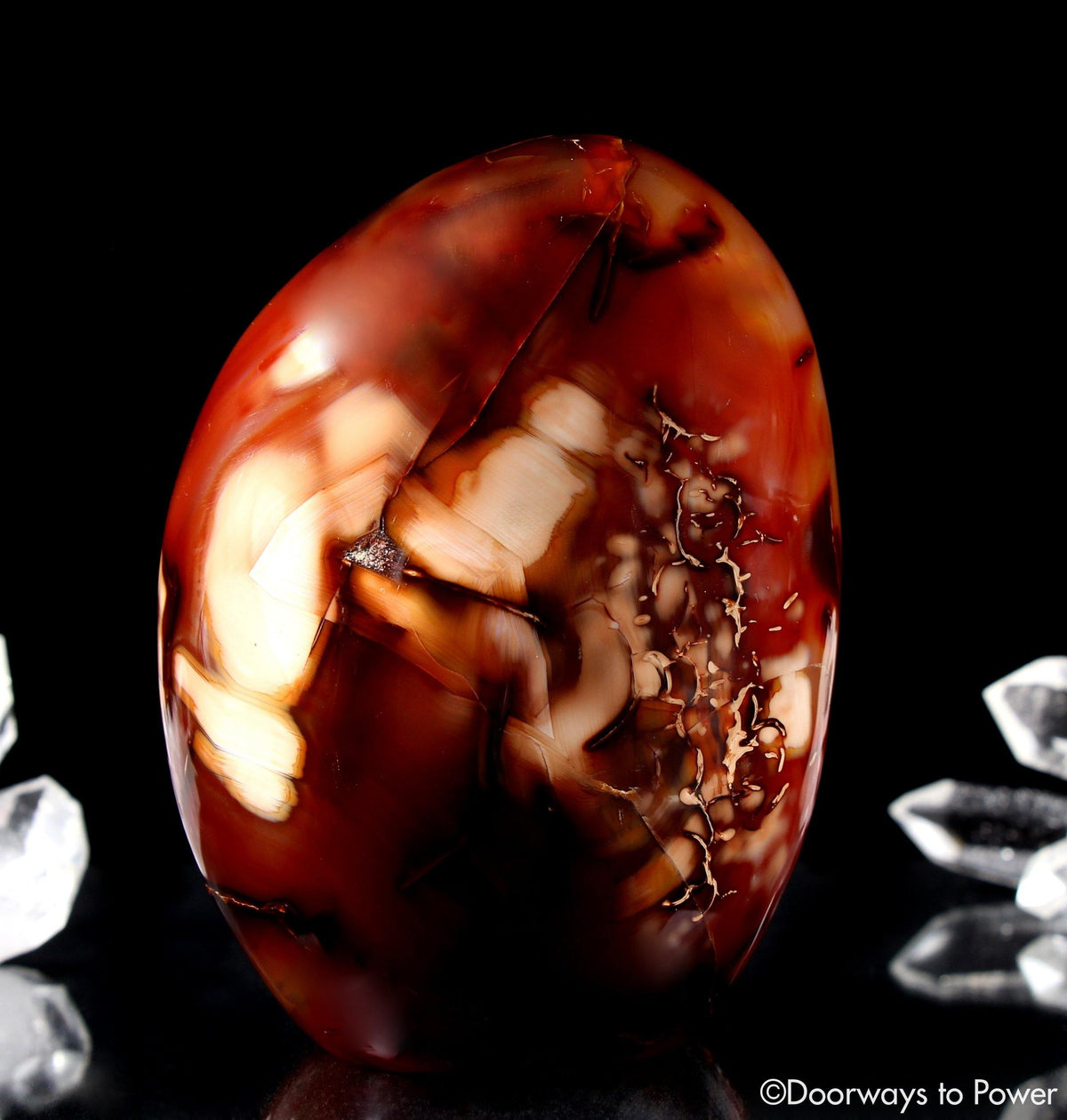 Carnelian Crystal Altar Stone 'Vitality & Energy'