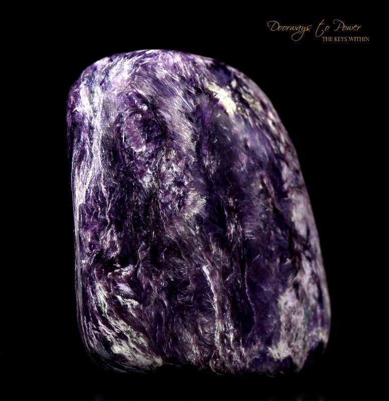 Charoite Crystal Altar Stone
