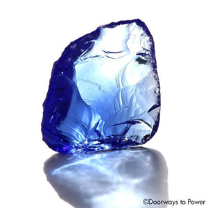 Majestic Elestial Starlight Sapphire Andara Crystal \ OverSoul \ Sixth Density Light
