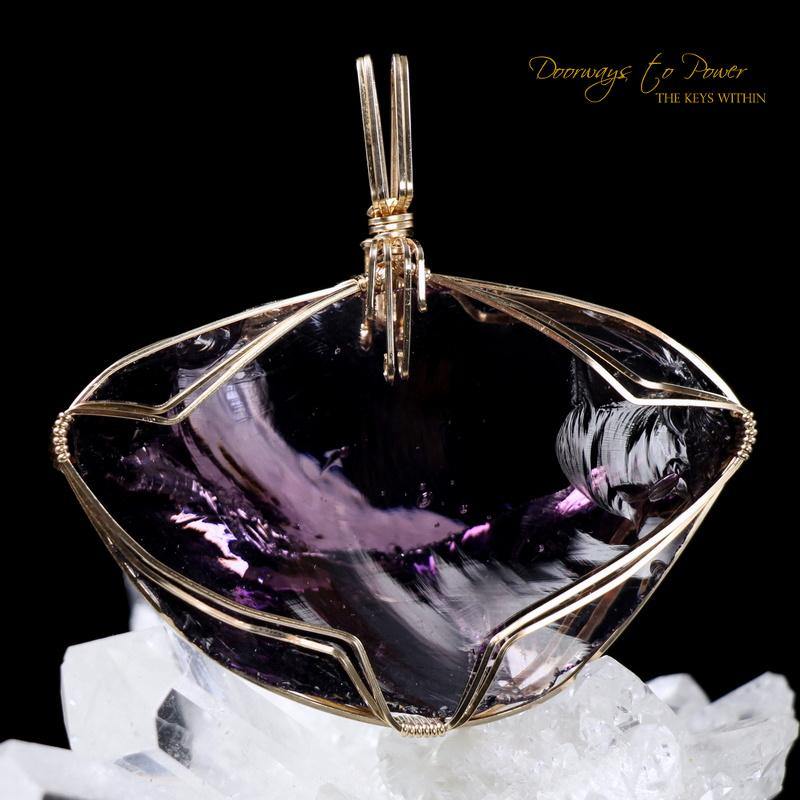 Power of Kings Andara Crystal Pendant 14k 'Ancient Kings'