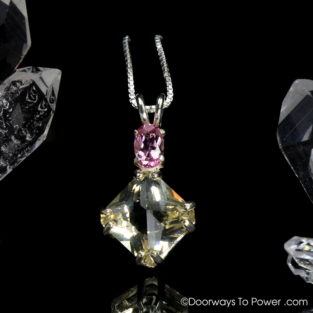 Golden Labradorite Mini Magician Stone Pendant 