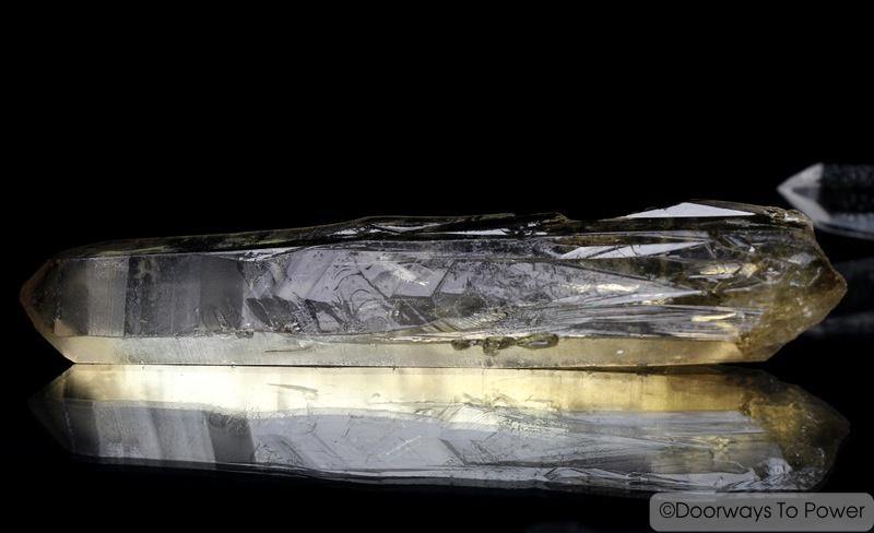 Citrine John of God Quartz Wand