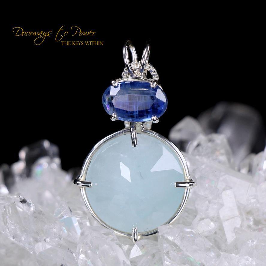 Aquamarine Pendant Reiki Jewerly