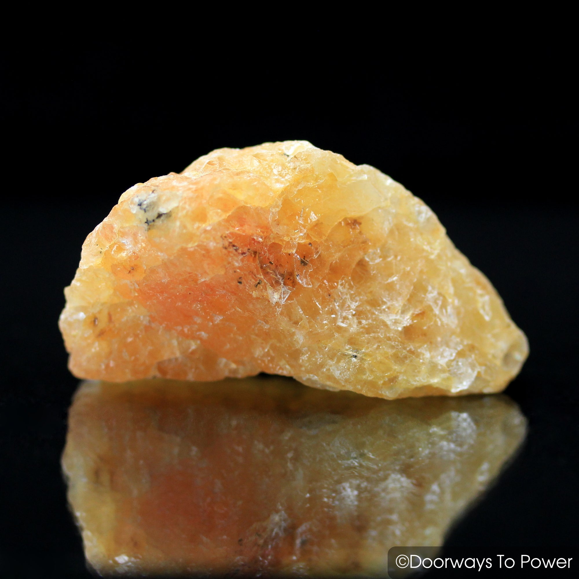 Himalaya Red Gold Azeztulite Raw Crystal Azozeo Activated