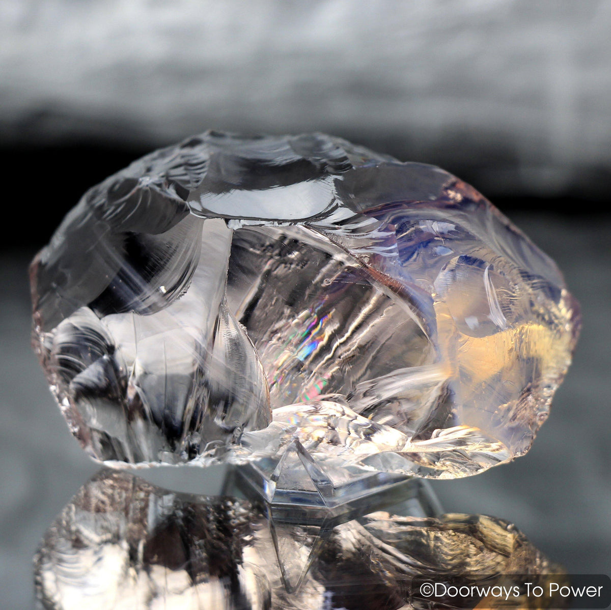 Arcturian StarSeed Pink Monatomic Andara Crystal 'Quantum Light Pod'