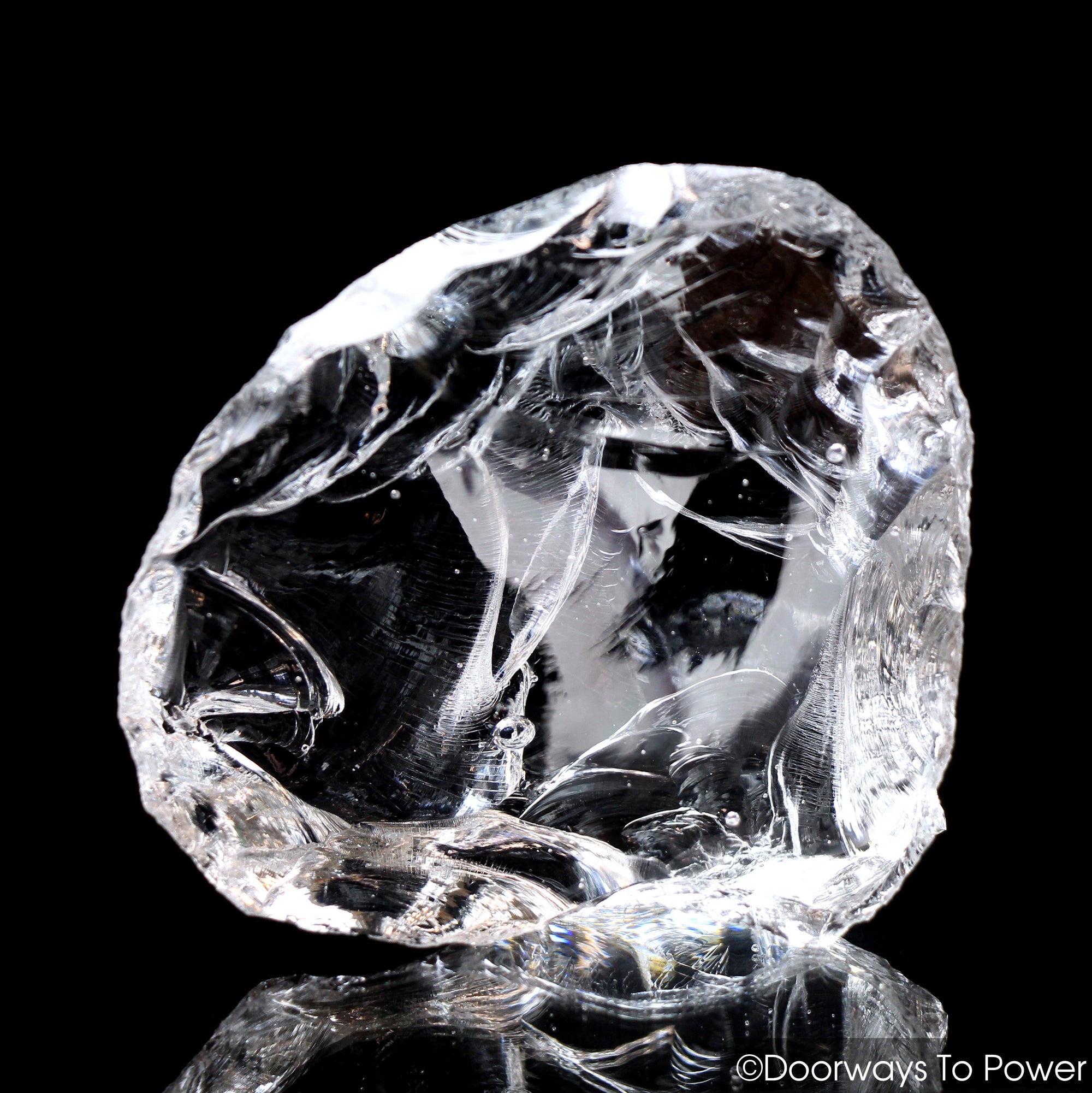 Luminescent Diamond Light Monatomic Andara Crystal Altar Stone