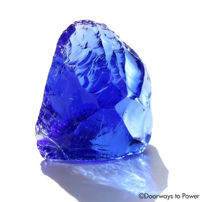 Majestic Elestial Starlight Sapphire Andara Crystal \ OverSoul \ Sixth Density Light