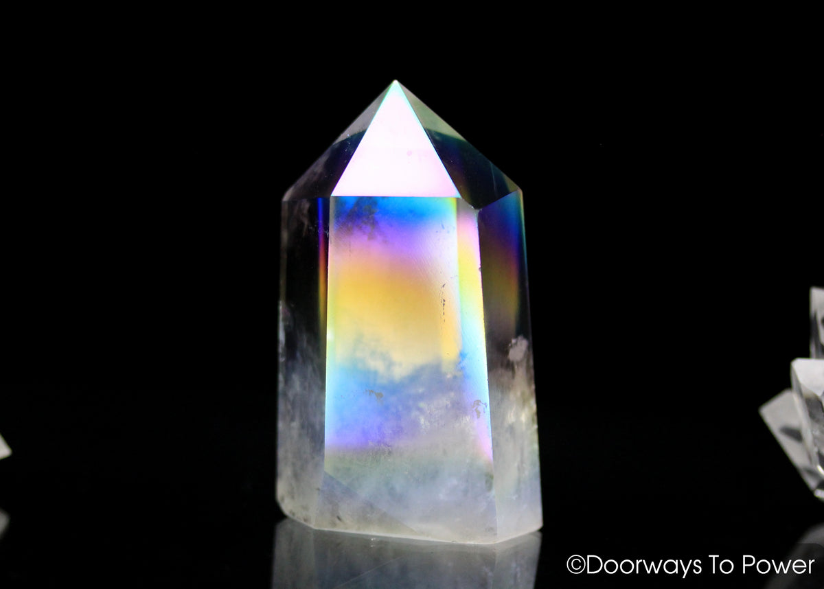 Angel Aura Quartz Generator Crystal Point