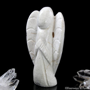 Scolecite Crystal Angel & Rare Synergy 12 Stone