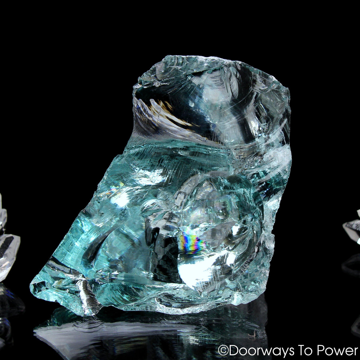 Aqua Serenity Monatomic Andara Crystal 'Atlantean Hologram' Mt Shasta