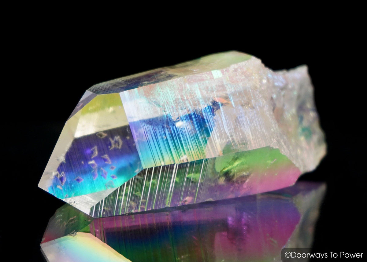 Angel Aura Lemurian Quartz Pleiadian Starbrary Record Keeper Crystal