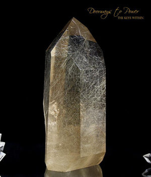 Golden Lemurian Light Language Crystal 9D