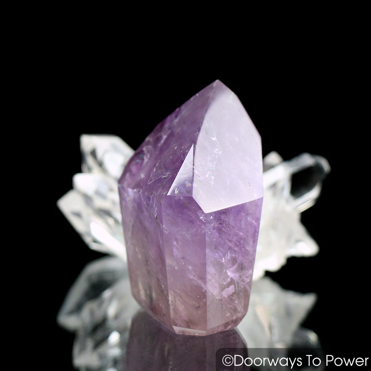 John of God Amethyst Quartz Casa Crystal & Temple Heart Dow