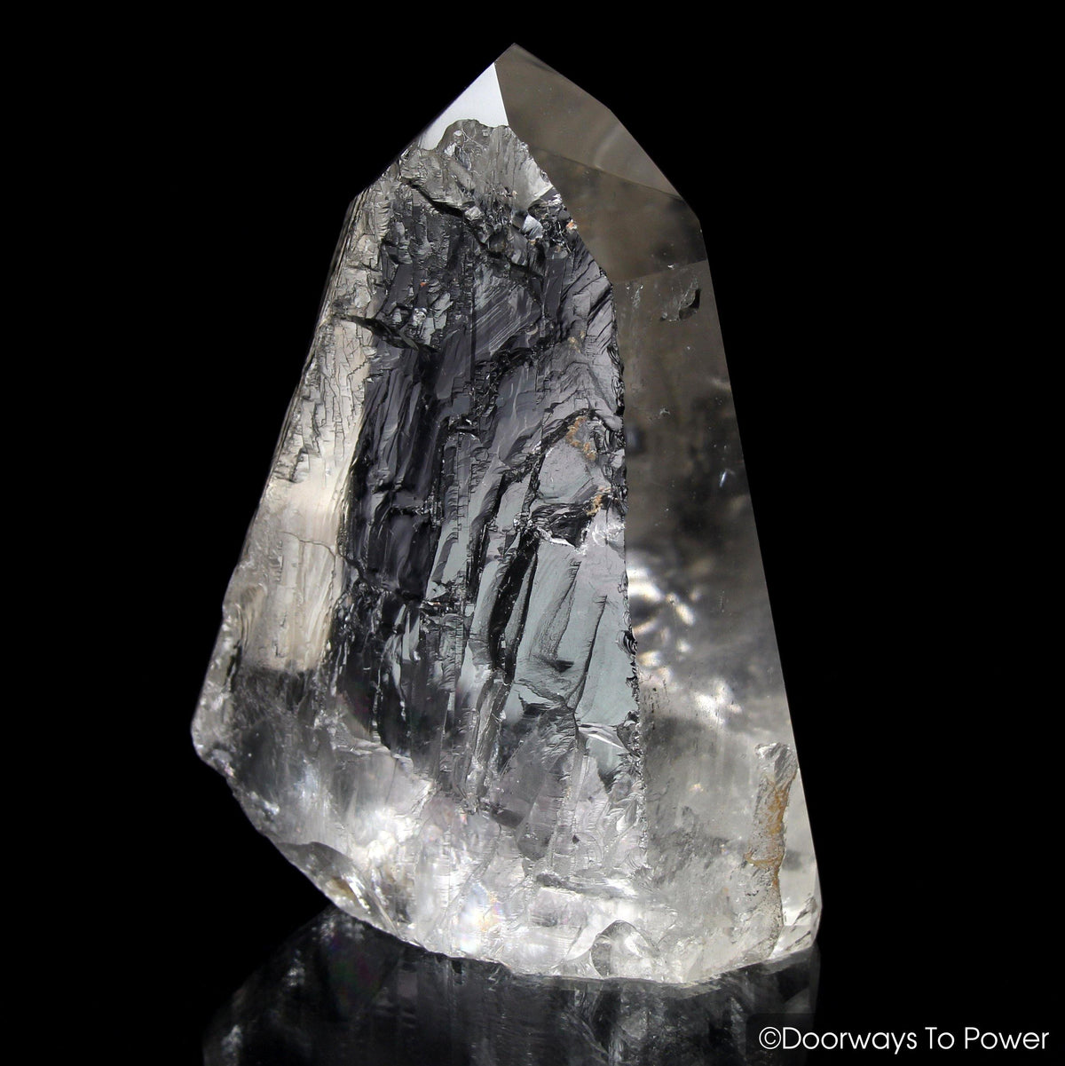 Lemurian Quartz Crystal 'Light Language' 9D Energy Gateway