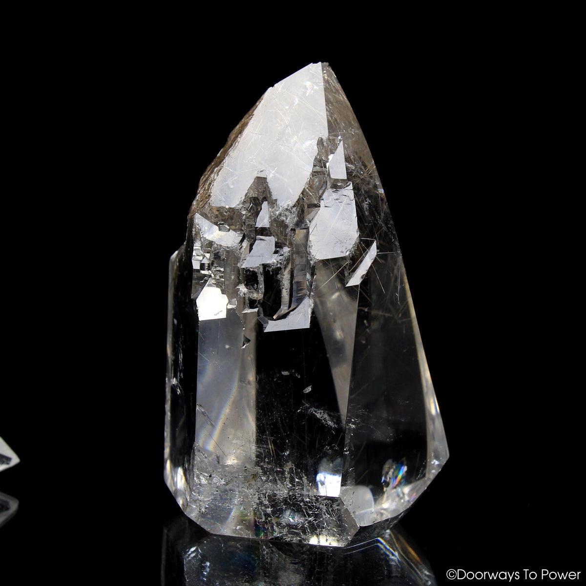 John of God Crystal Dow Record Keepers Golden Rutiles & Rainbows 'Lighted Spirit' Rare