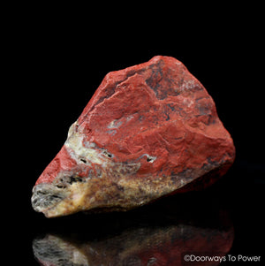 Red Fire Azeztulite Crystal Altar Stone