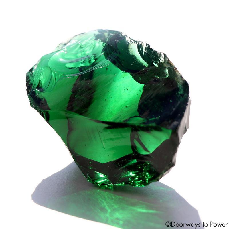 Emerald Green Thoth the Atlantean Andara Crystal 'Emerald Tablets'