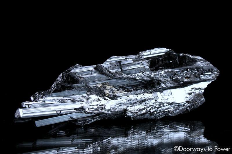 Stibnite Specimen 'VOYAGER'