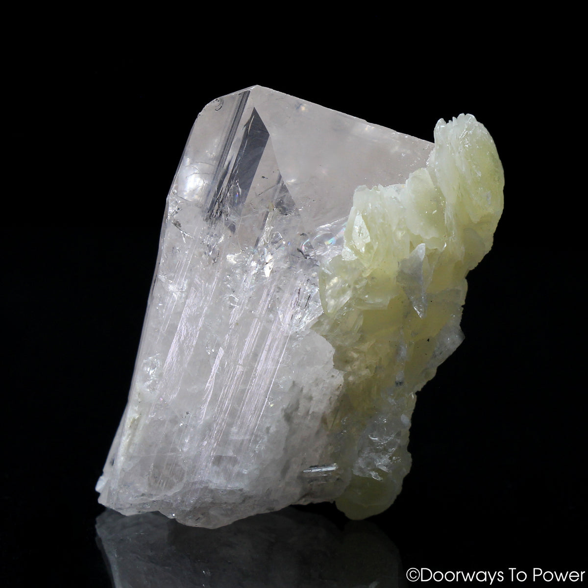 Danburite Crystal Specimen & Synergy 12 Stone 'Collectors Quality'