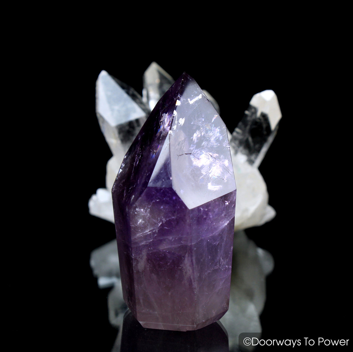 John of God Crystal Amethyst Quartz Dow & Devic Temple
