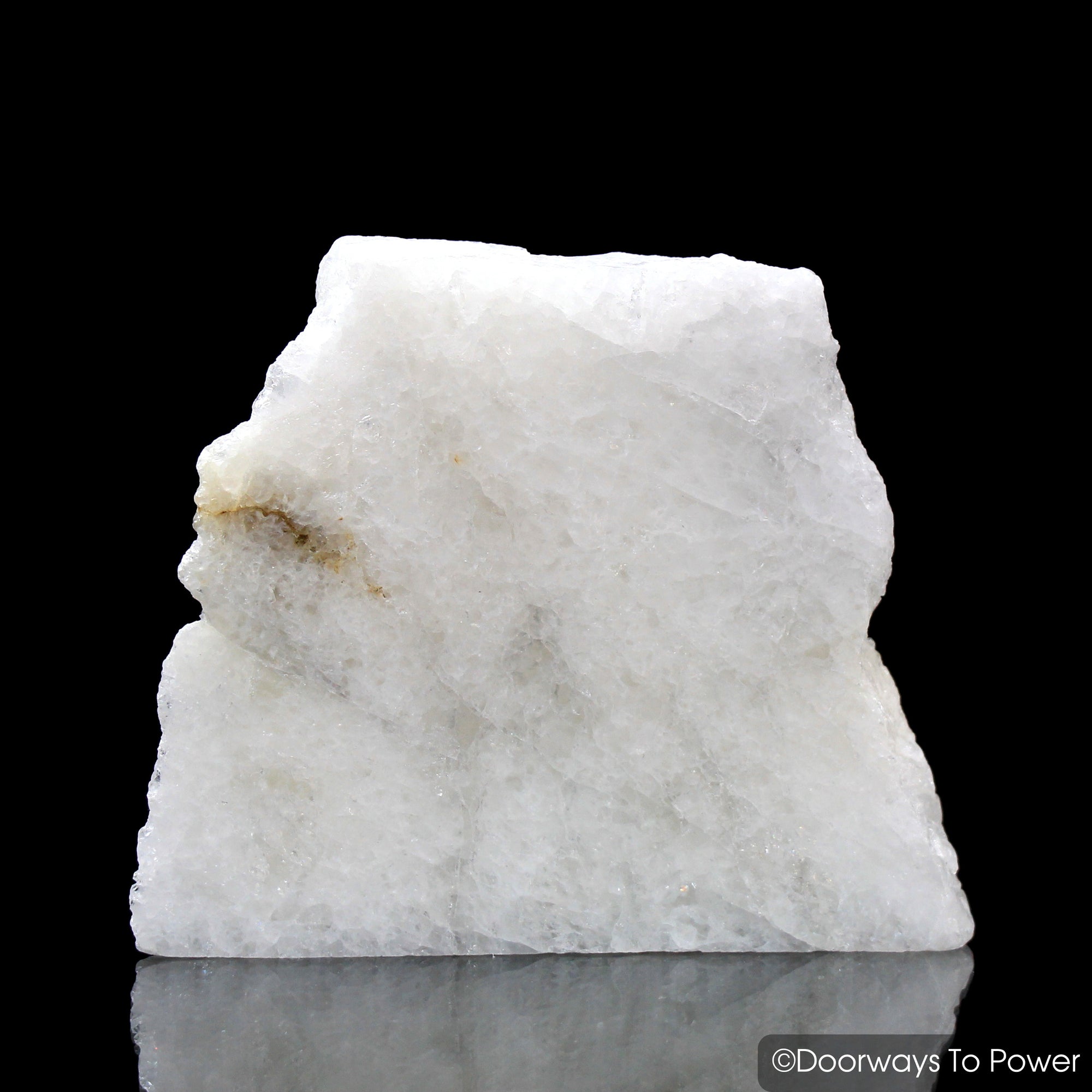 White Azeztulite Altar Stone & Synergy 12 Stone
