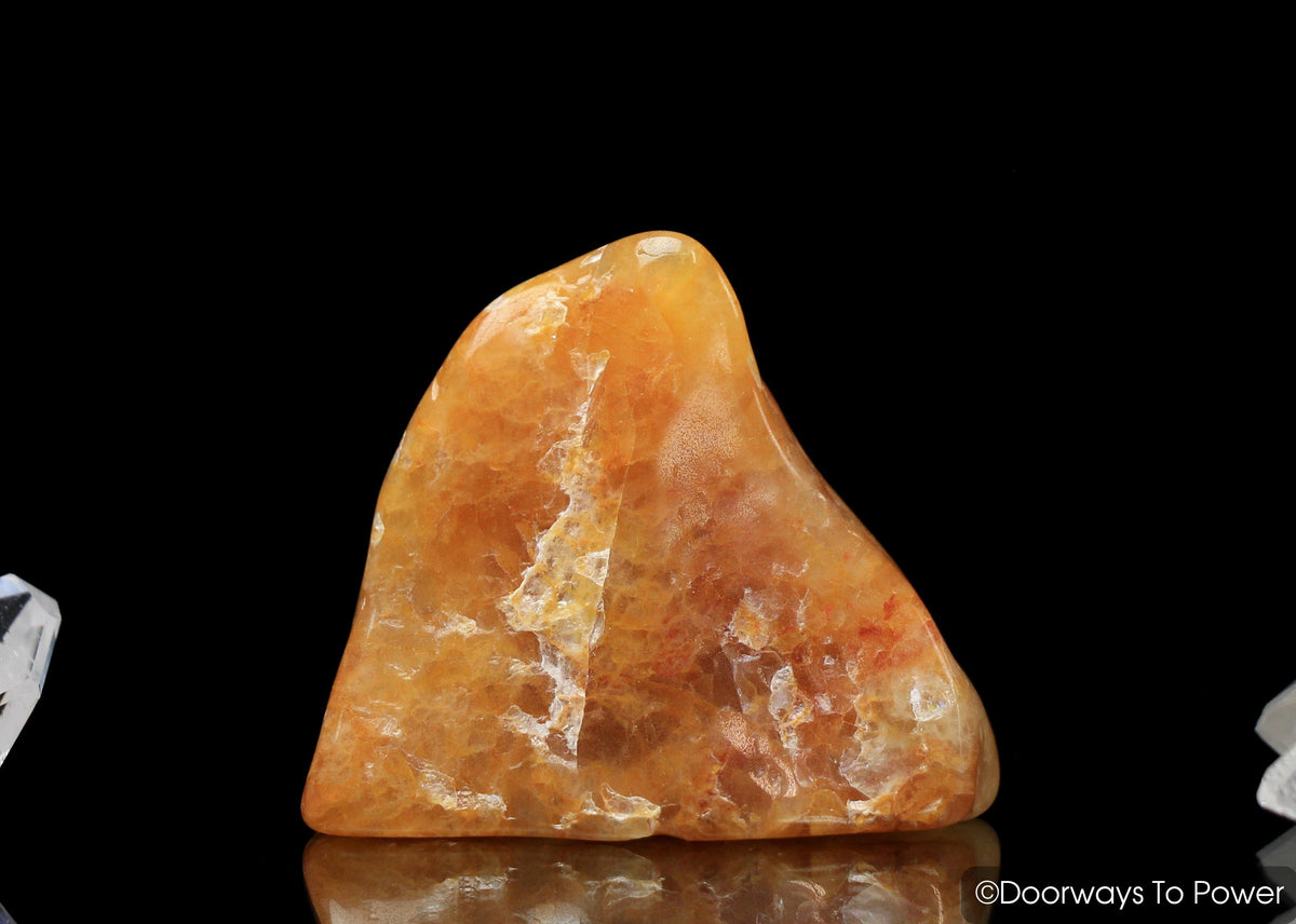 Himalaya Red Gold Azeztulite Crystal 