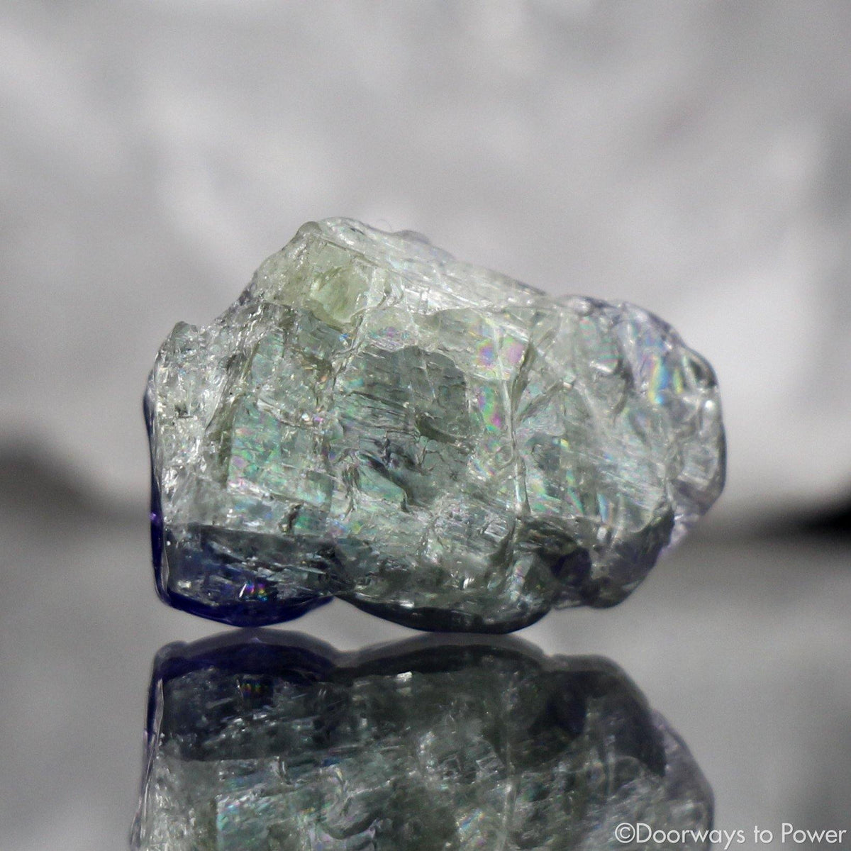 Tanzanite Crystal with Rainbows A+++