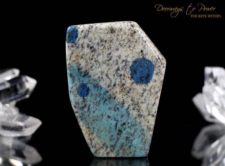 K2 Stone Azurite Himalayan Crystal Altar Stone