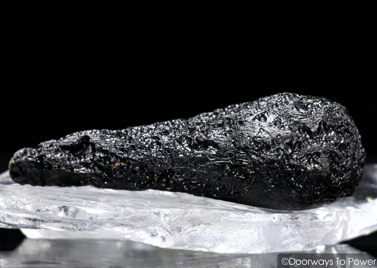 Tibetan Tektite Specimen & Synergy 12 Stone