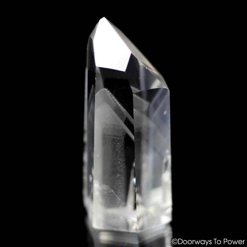 John of God Quartz Phantom Crystal Point