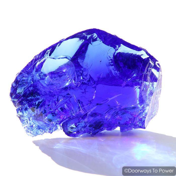 Tanzanite Fire Elestial Sapphire Monatomic Andara Crystal 'Lu·Mi·Nar·Y'