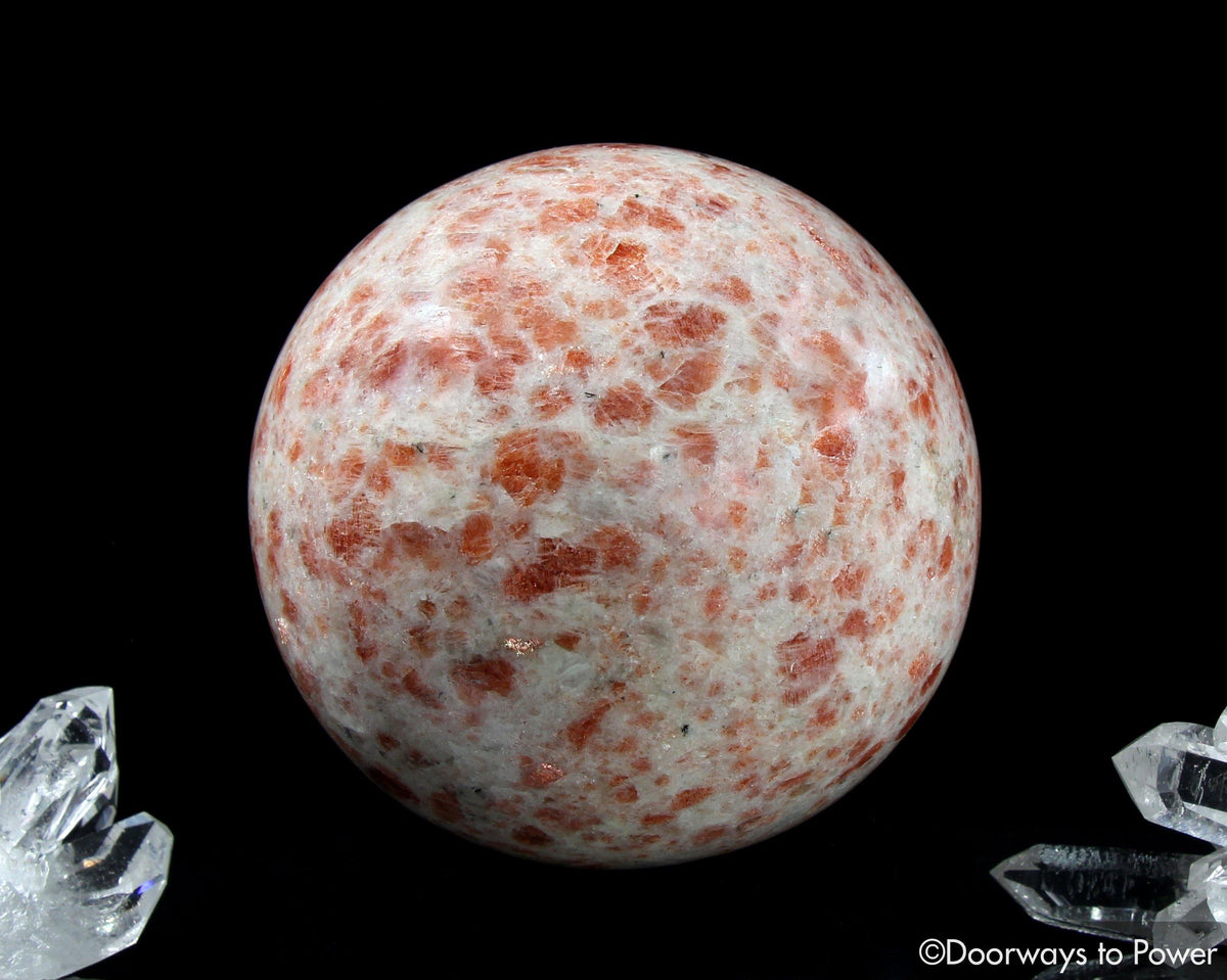Sunstone Crystal Sphere 'Abundance & Manifestation Stone'
