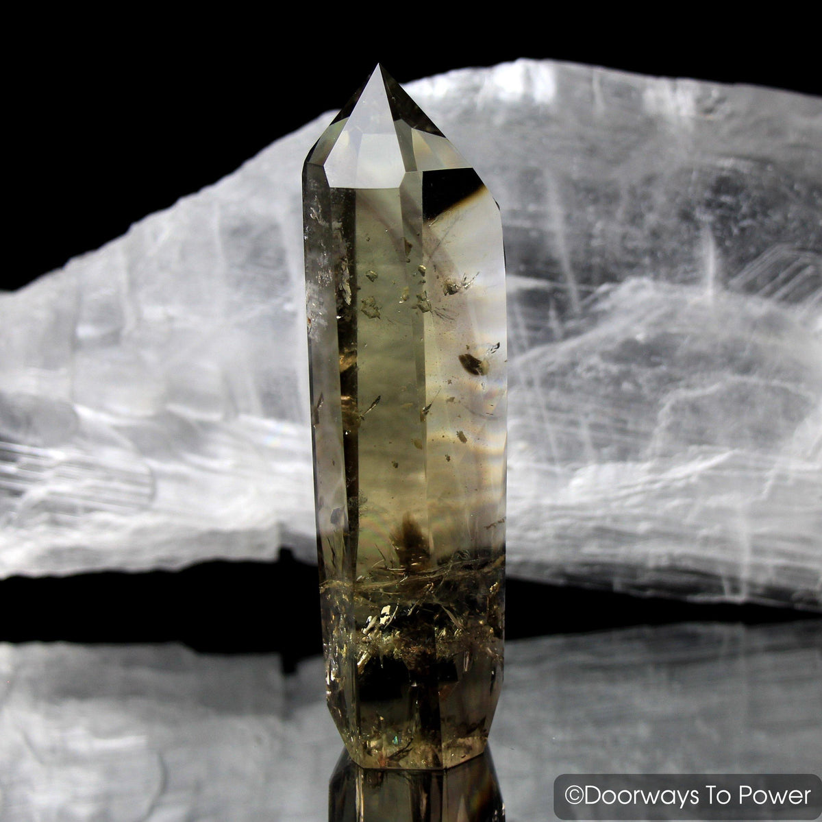 John of God Crystal Citrine & Smoky Phantom Quartz
