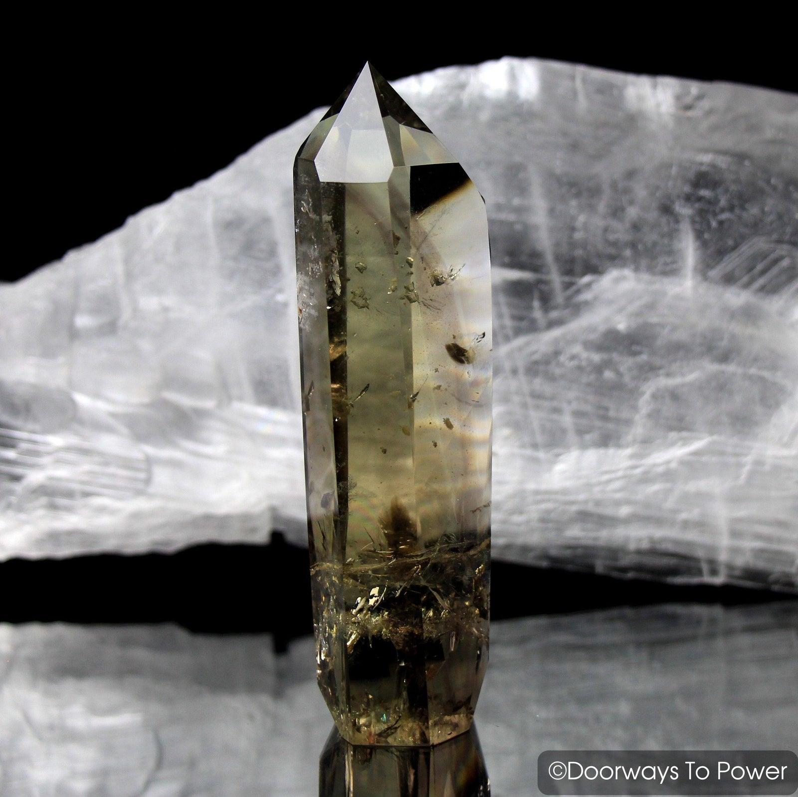 John of God Crystal Citrine & Smoky Phantom Quartz