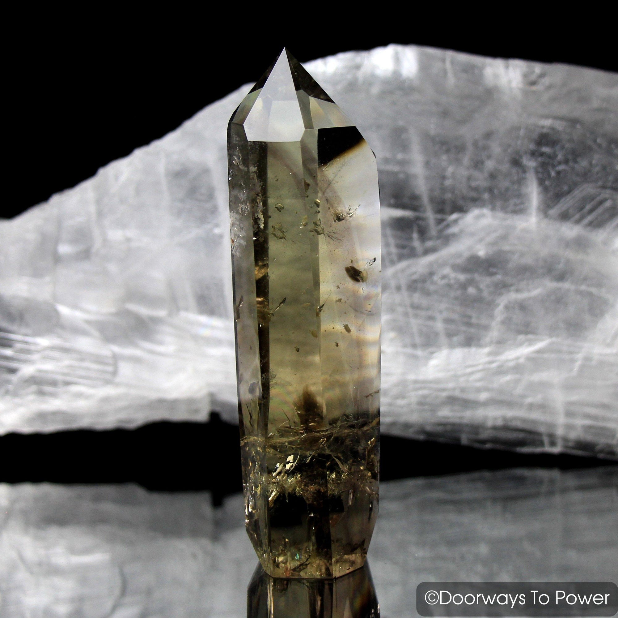 John of God Crystal Citrine & Smoky Phantom Quartz