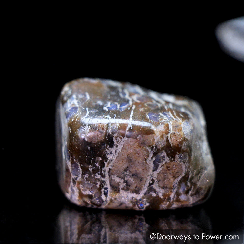 Que Sera Stone Tumbled Crystal 'Uninterruptible Power'