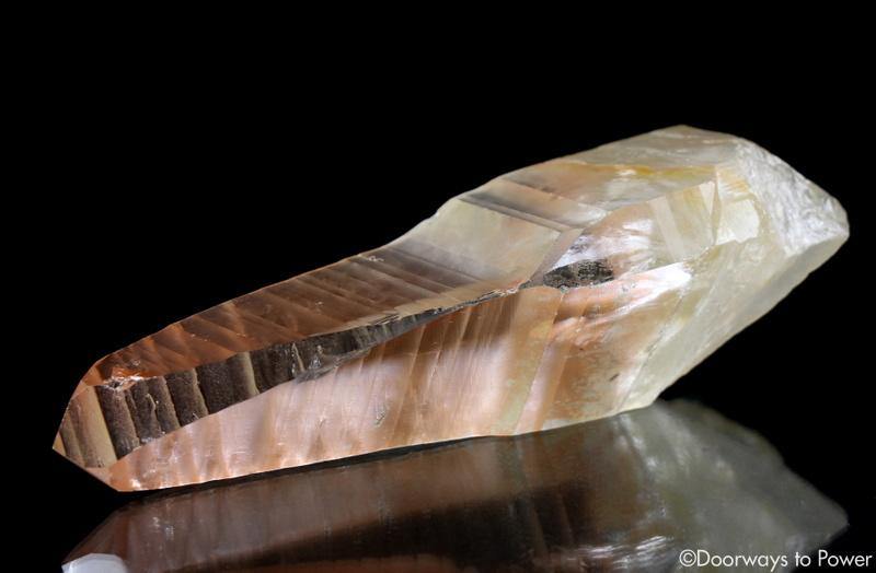 Tangerine Dream Lemurian Master Record Keeper Crystal Wand 'Densities & Doorways'