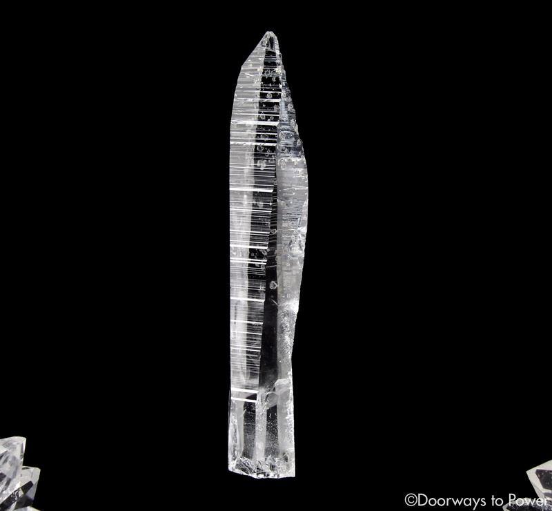 Colombian Lemurian Light Quartz Crystal Record Keeper Laser Wand