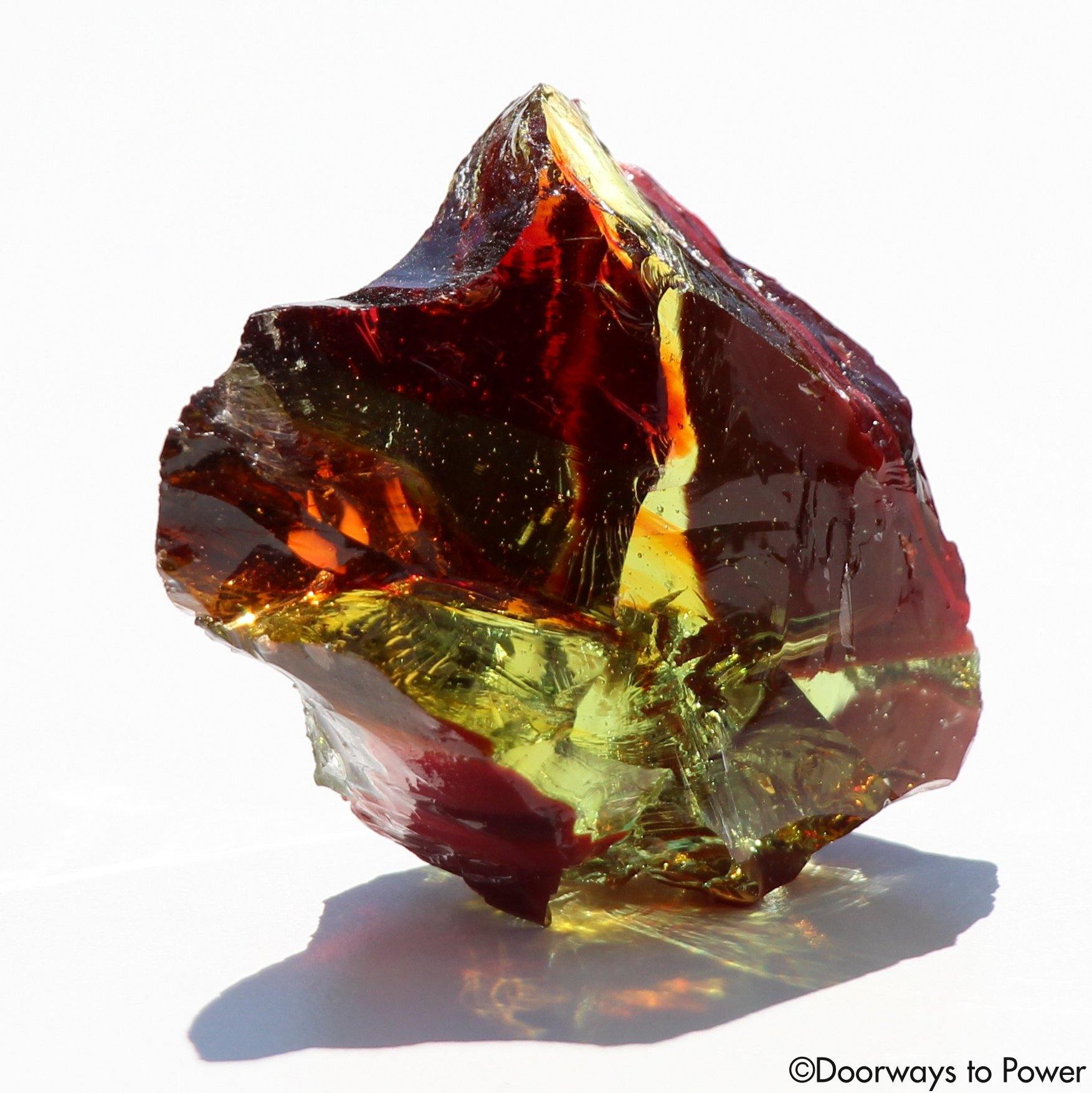 King Solomon Terra Olive Bi Color Andara Crystal 'Magic is Sacred'