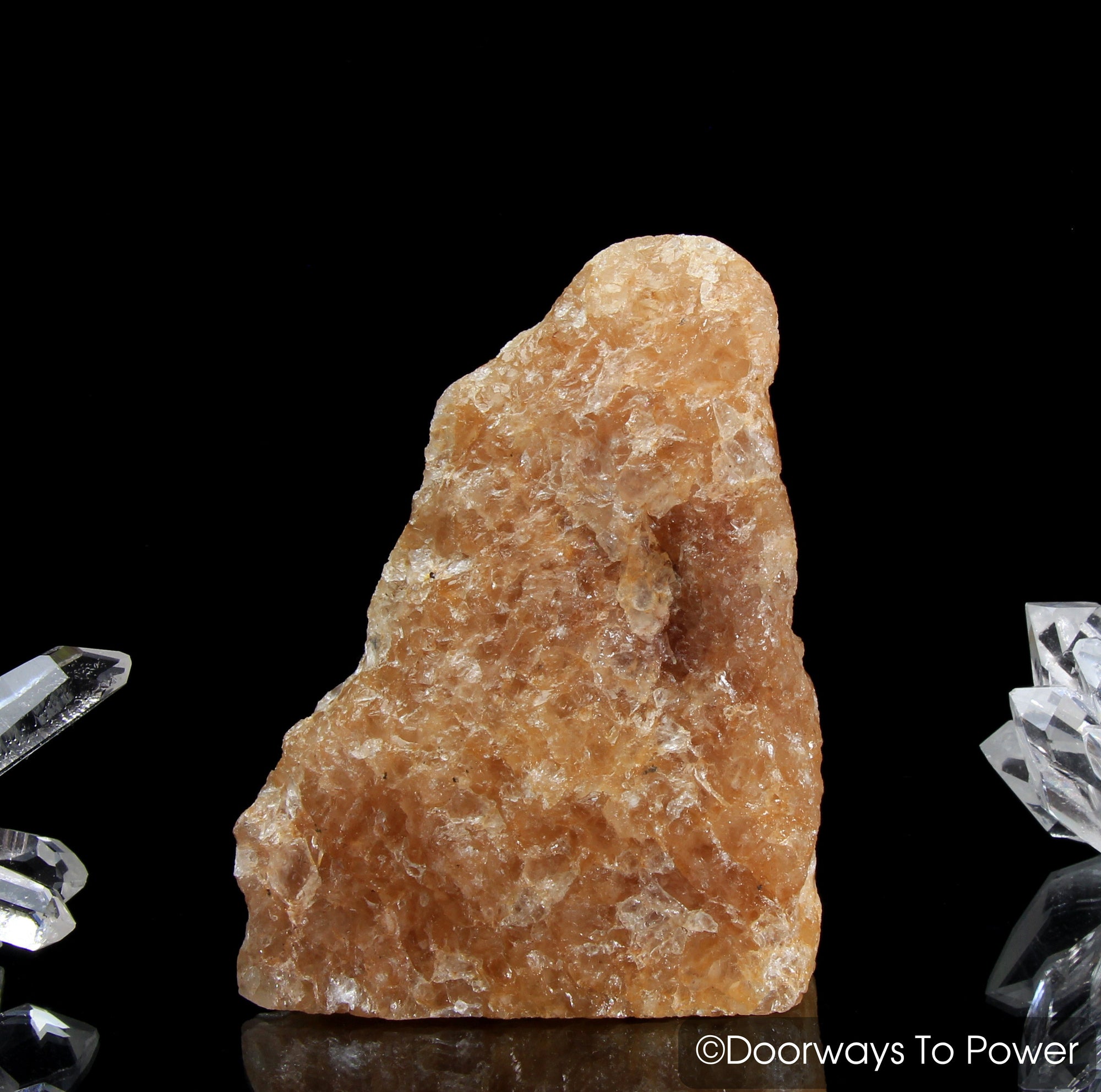 Himalaya Red Gold Azeztulite Manifestation Crystal Altar Stone 