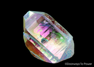 Angel Aura Quartz Lemurian Light Crystal 