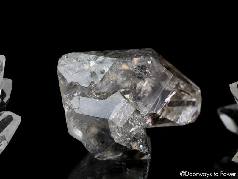 Herkimer Diamond DT Record Keeper Twin Crystal