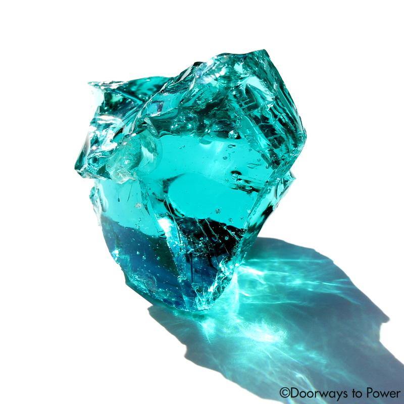 Cyan Angeles Monatomic Andara Crystal 'Celestial Messenger'
