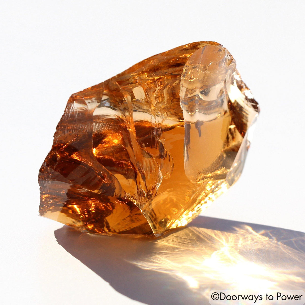 Lemurian Etherium Gold Andara Crystal 'Light Essence'