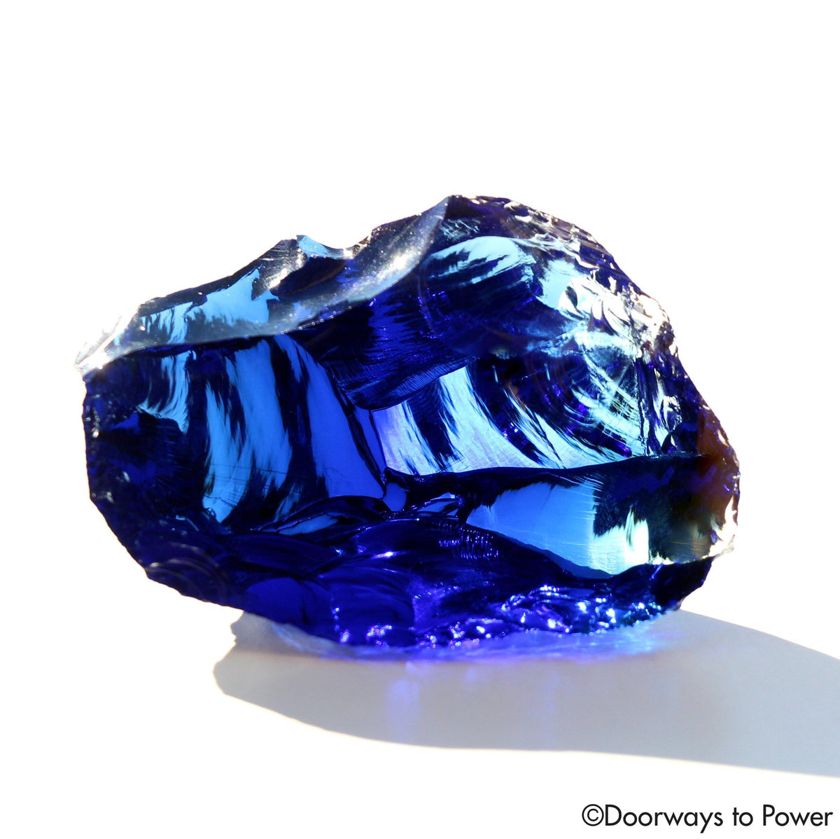 Tanzanite Fire Elestial Sapphire Monatomic Andara Crystal 'Lu·Mi·Nar·Y'