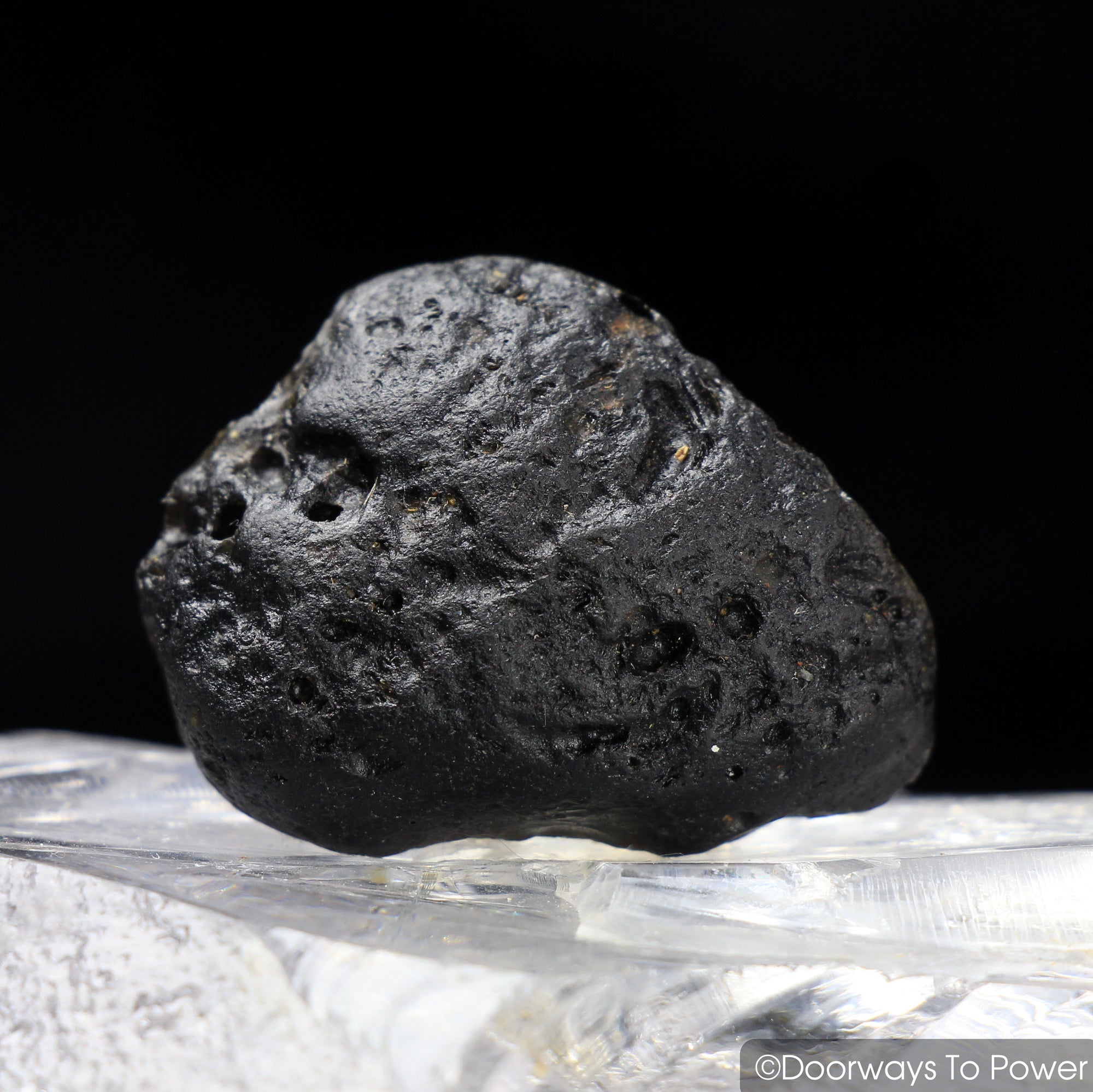  Tibetan Tektite Specimen & Synergy 12 Stone